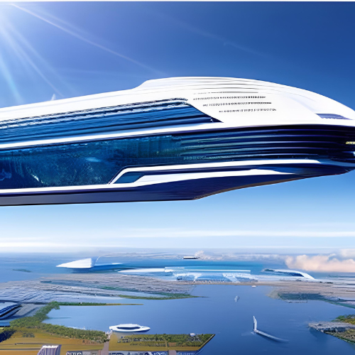 Future US Immigration transport docking on earth